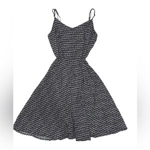 Old Navy Spring Summer Sundress | Black White Sundress